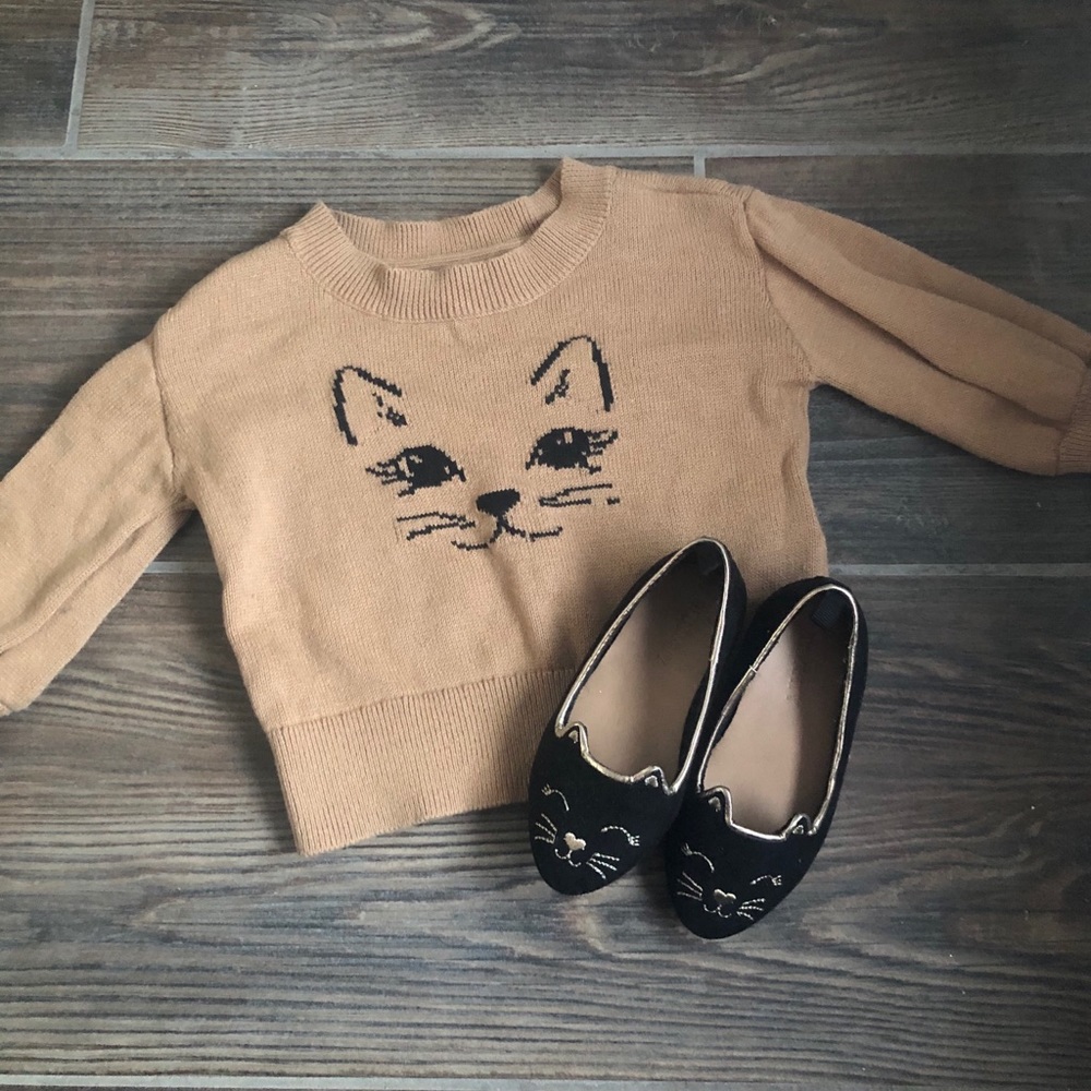 Kitty Sweater and Flats Bundle